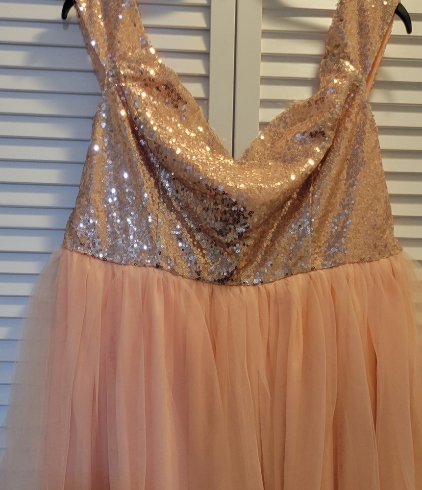 SFC Short Peach Dress - NWT - Size XXL